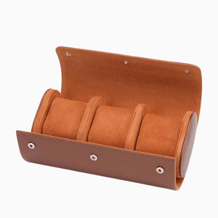 Kalsten | Leather Travel Watch Case for 1–3 Watches