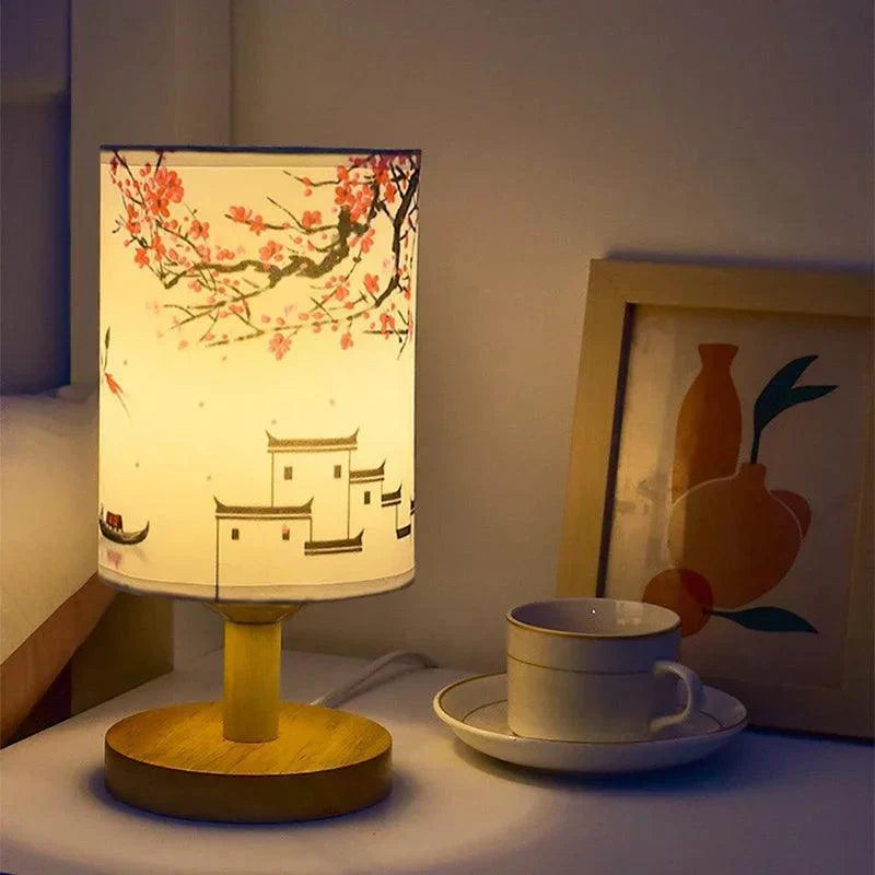 VibeGlow - Modern Japandi Table Lamp with Elegance | Kalsten
