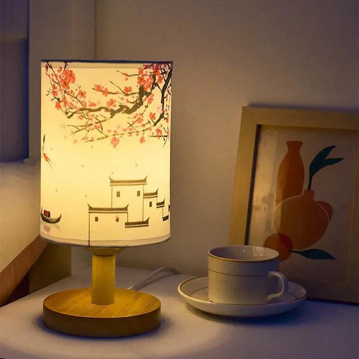 VibeGlow - Modern Japandi Table Lamp with Elegance | Kalsten