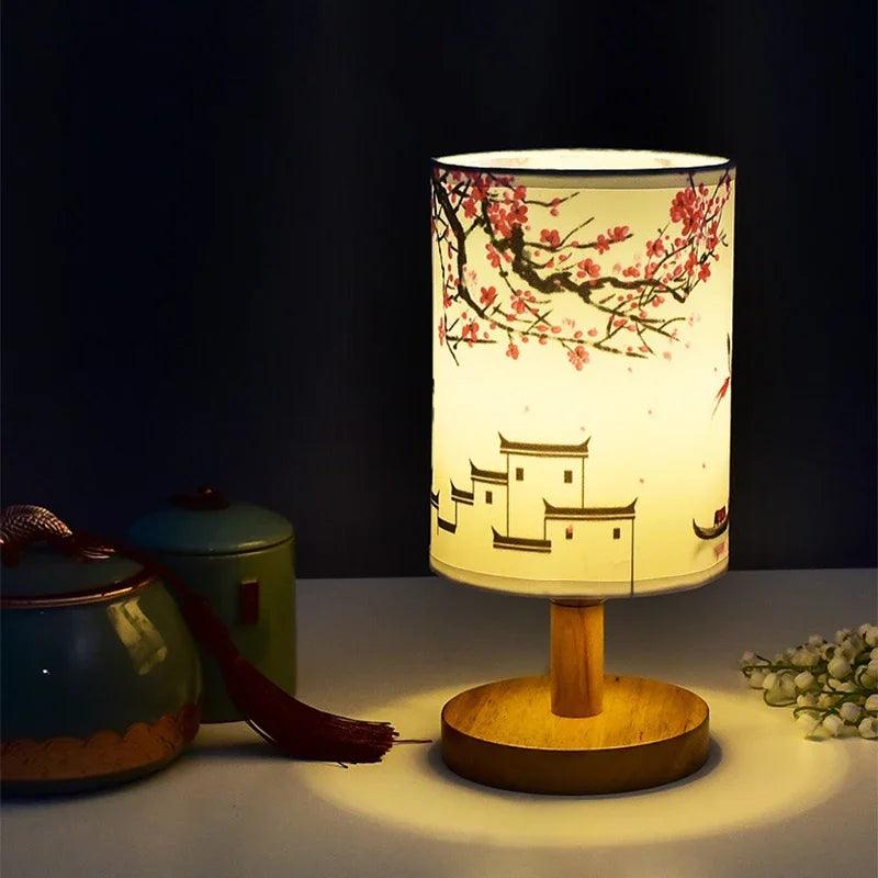 VibeGlow - Modern Japandi Table Lamp with Elegance | Kalsten
