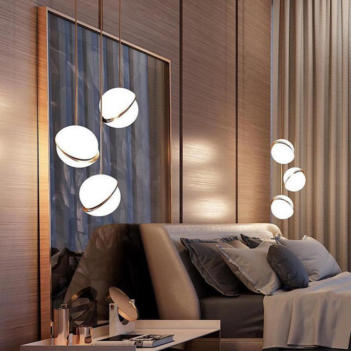 Half-Moon Pendant Light – Modern Design