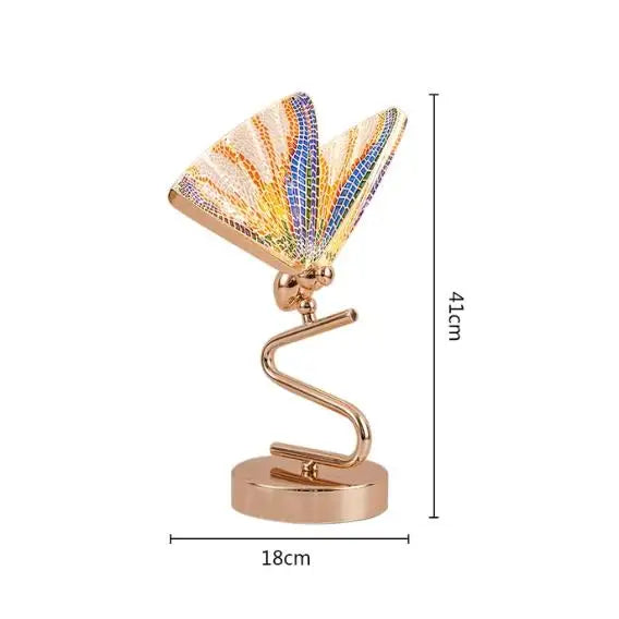 Luxury Butterfly Lamp with Warm Ambient Lighting – Elegant Accenting Noxord