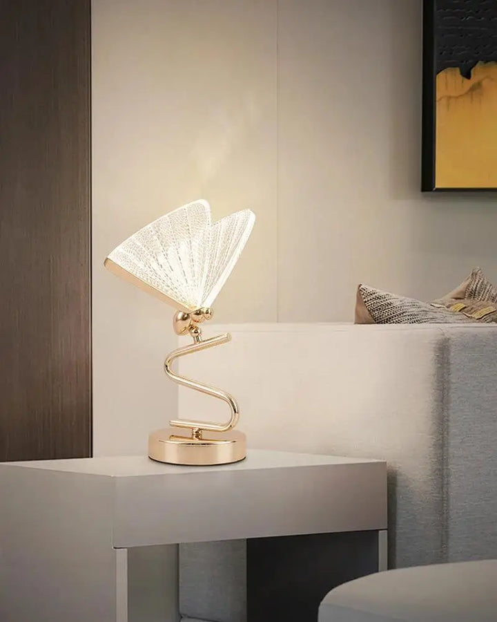 Luxury Butterfly Lamp with Warm Ambient Lighting – Elegant Accenting Noxord