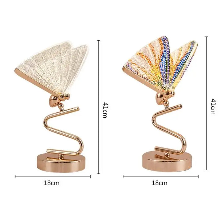Luxury Butterfly Lamp with Warm Ambient Lighting – Elegant Accenting Noxord
