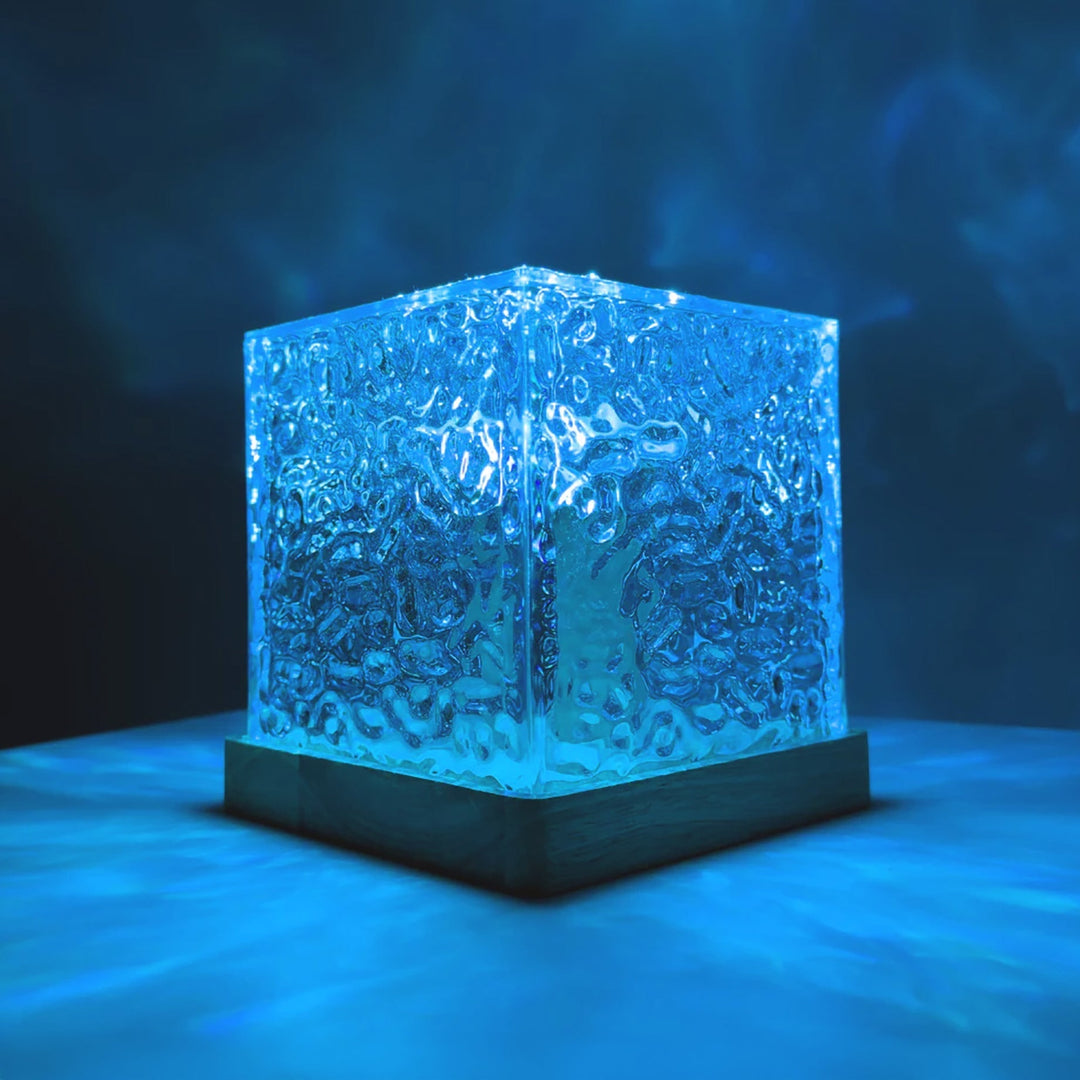 LED Table Lamp with Water Wave Effect | Kalsten