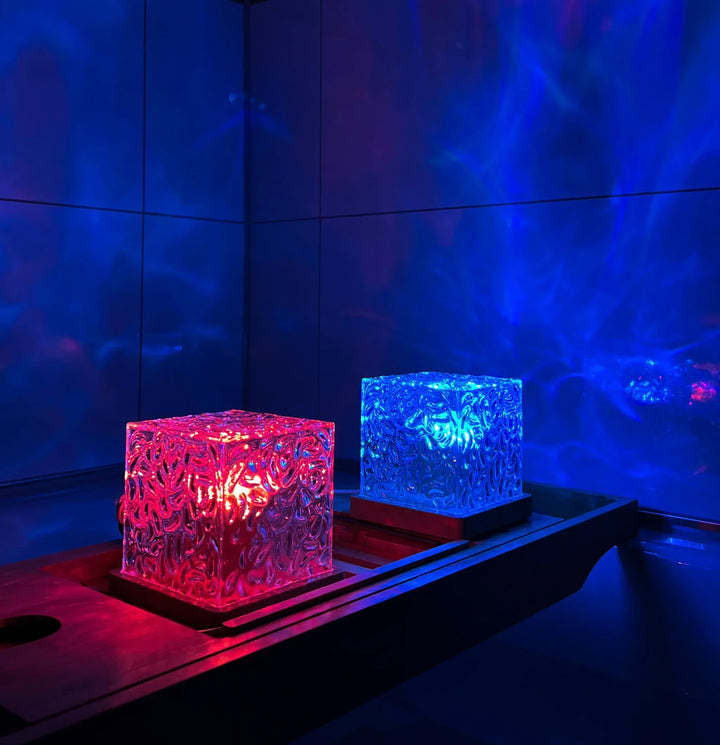 LED Table Lamp with Water Wave Effect | Kalsten