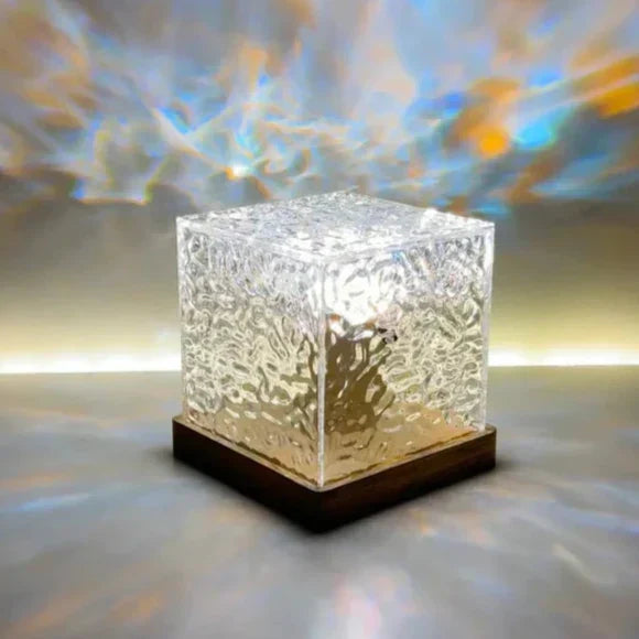 LED Table Lamp with Water Wave Effect | Kalsten