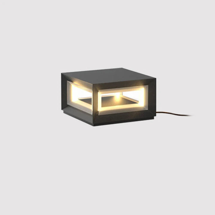 Light Cube Outdoor Post Light | Kalsten