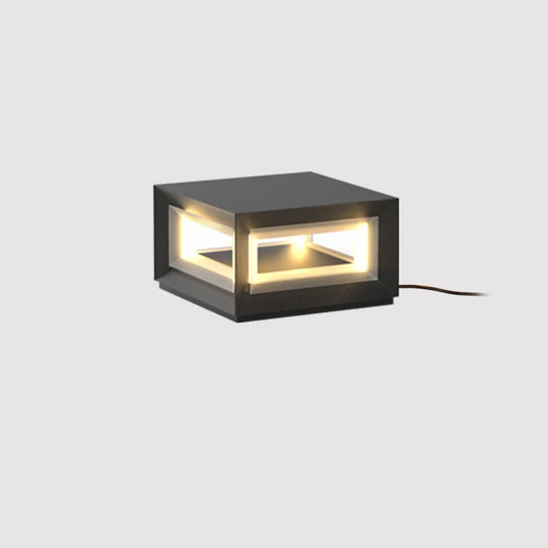 Light Cube Outdoor Post Light | Kalsten