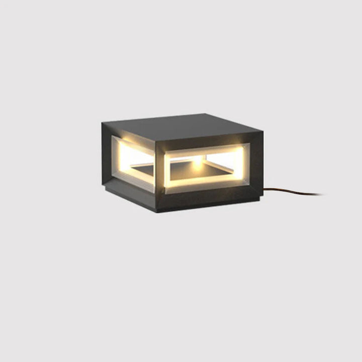 Light Cube Outdoor Post Light | Kalsten