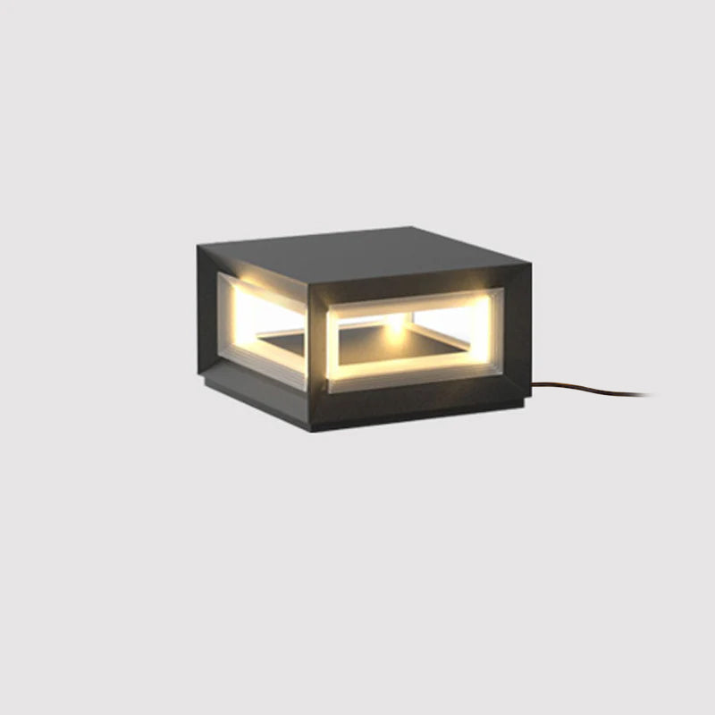 Light Cube Outdoor Post Light | Kalsten