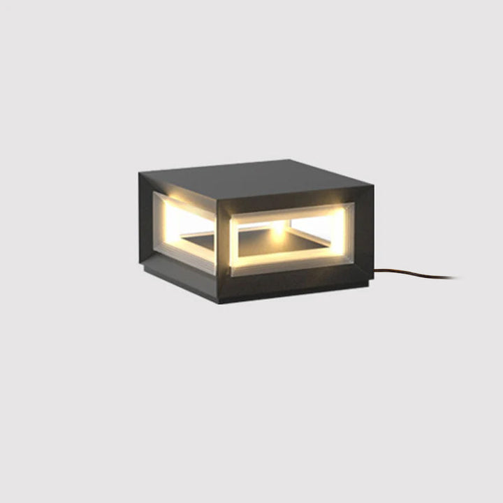 Light Cube Outdoor Post Light | Kalsten