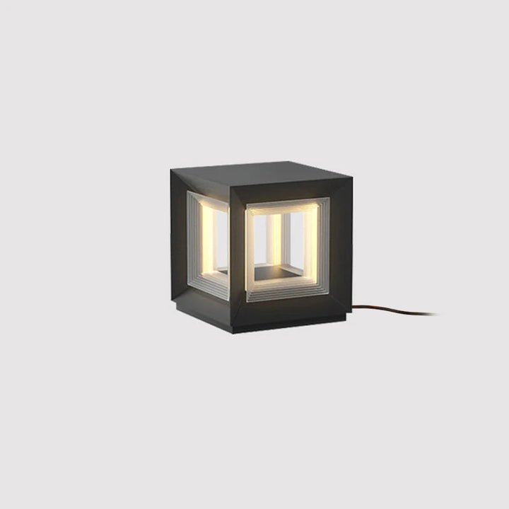 Light Cube Outdoor Post Light | Kalsten