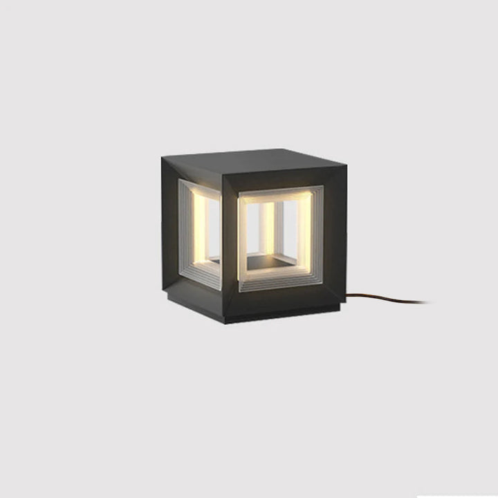 Light Cube Outdoor Post Light | Kalsten