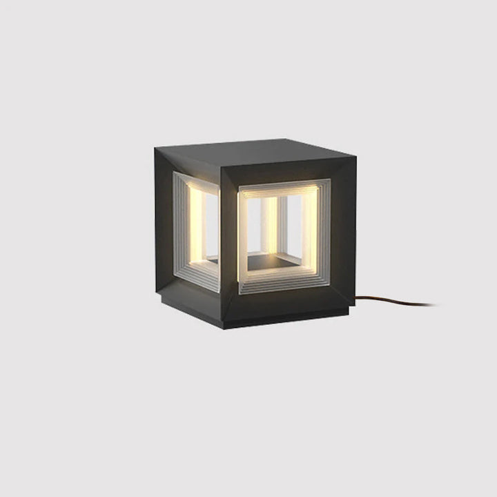 Light Cube Outdoor Post Light | Kalsten