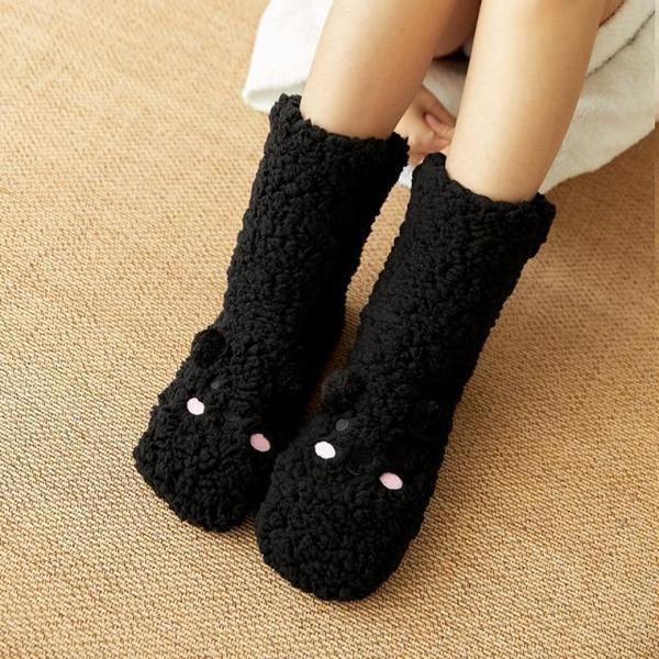 Llama Alpaca Indoor Booties Woollen Socks | Kalsten