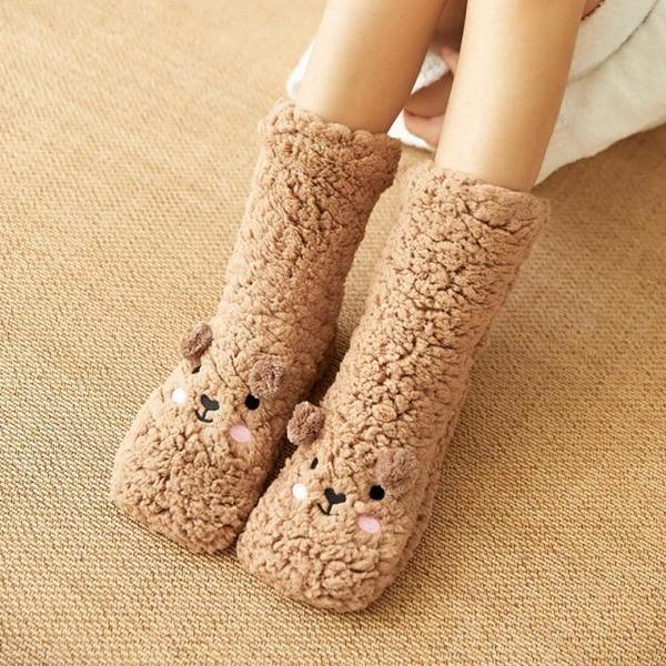 Llama Alpaca Indoor Booties Woollen Socks | Kalsten