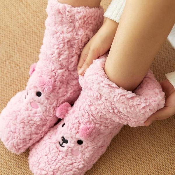 Llama Alpaca Indoor Booties Woollen Socks | Kalsten