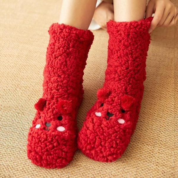 Llama Alpaca Indoor Booties Woollen Socks | Kalsten