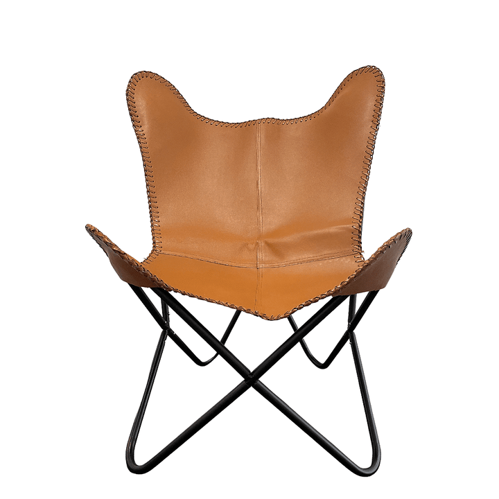 Bat chair made of real leather (available in different colors) | Kalsten