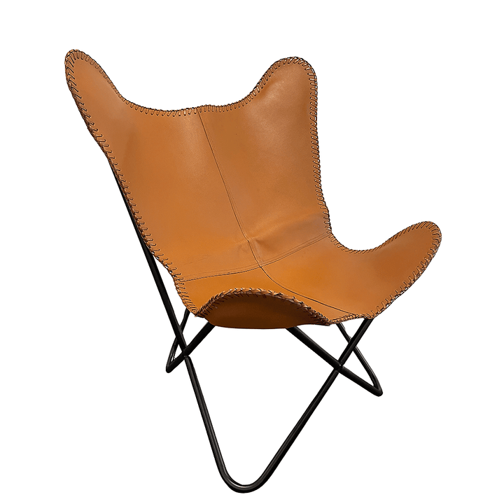 Bat chair made of real leather (available in different colors) | Kalsten
