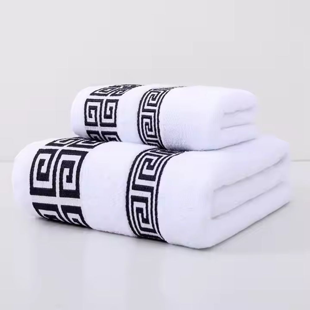 Casa Luxe Athena Cotton Towel Set (2pcs)