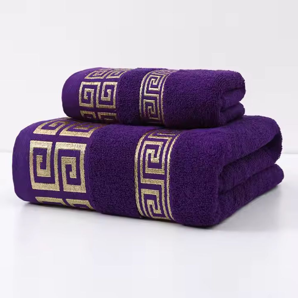 Casa Luxe Athena Cotton Towel Set (2pcs)