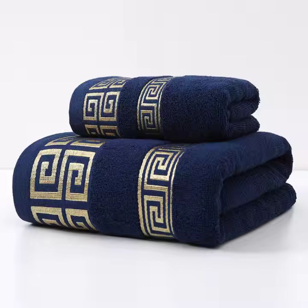 Casa Luxe Athena Cotton Towel Set (2pcs)