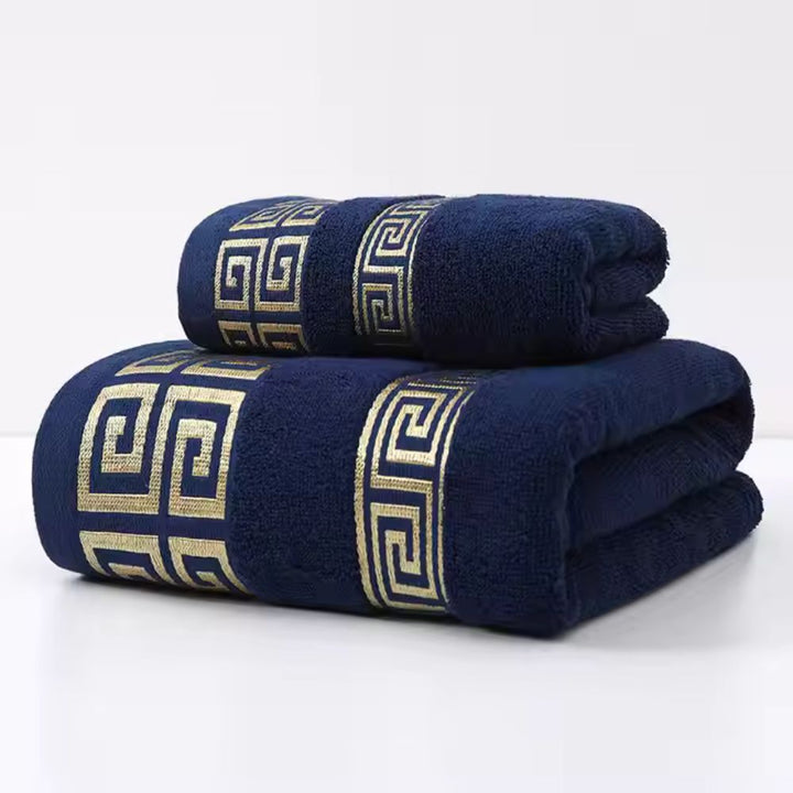 Casa Luxe Athena Cotton Towel Set (2pcs)