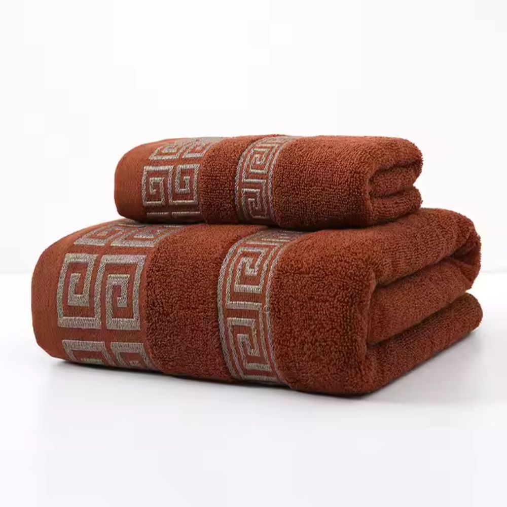 Casa Luxe Athena Cotton Towel Set (2pcs)