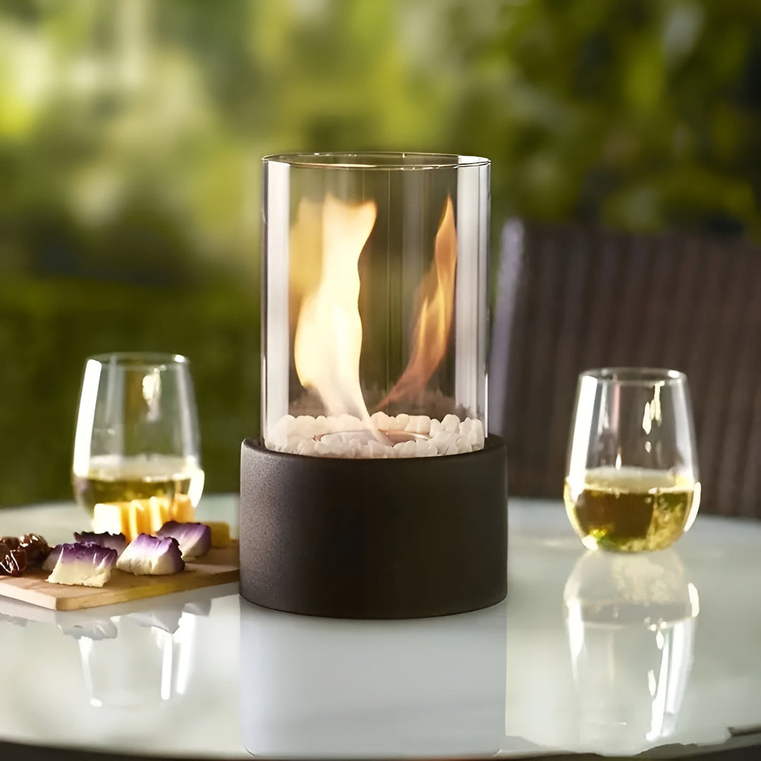 Kalsten | Lujolux Table Fireplace – Stylish Bio-Ethanol Fireplace for Coziness and Warmth