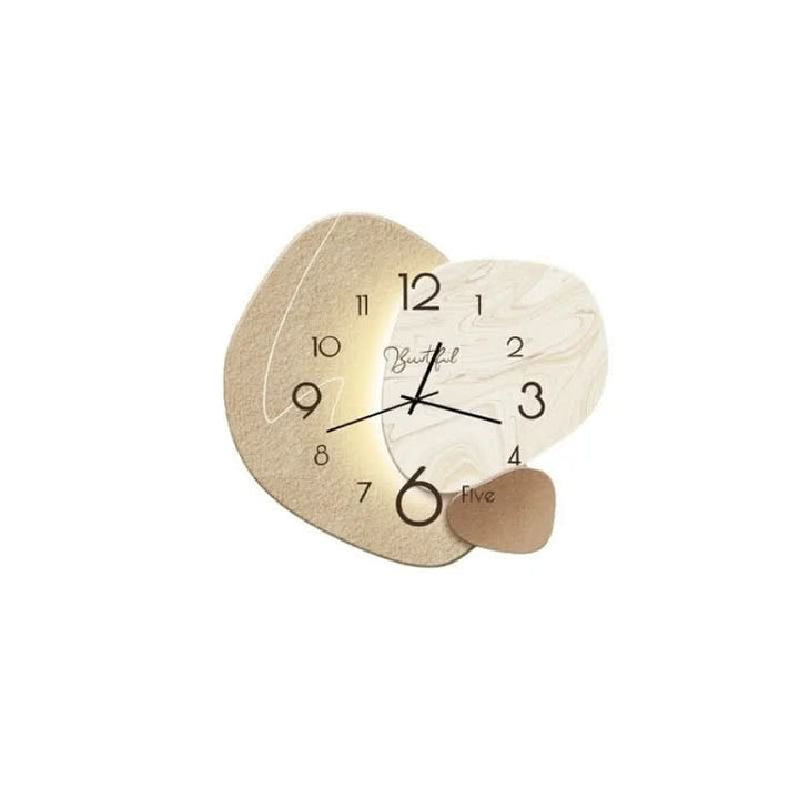 Kalsten | Modern 30cm Silent Quartz Wall Clock Metal Glass