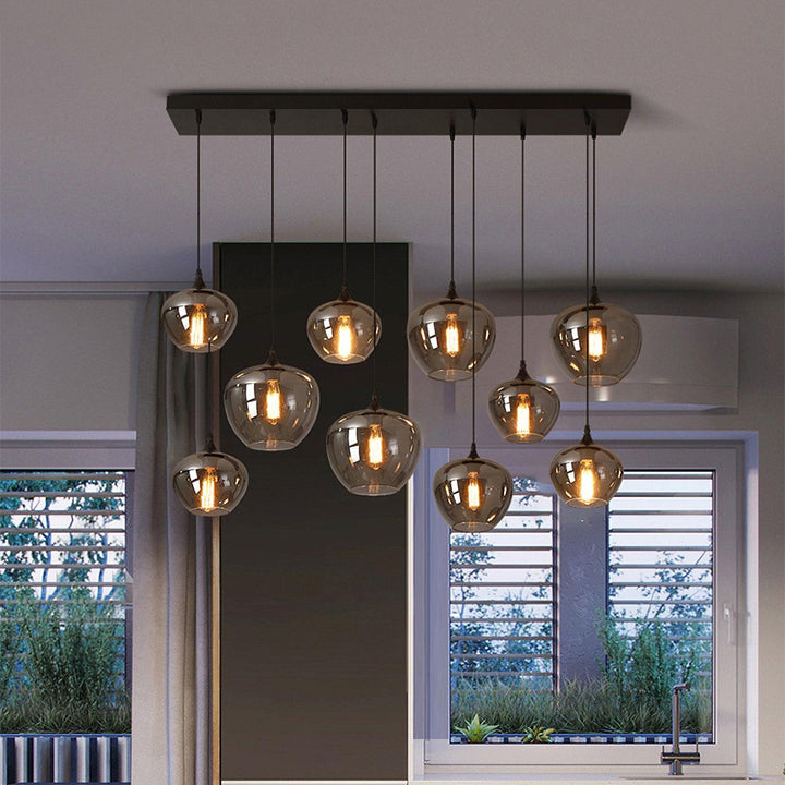 Bottle Glass Ceiling light fitting Pendant Light | Kalsten