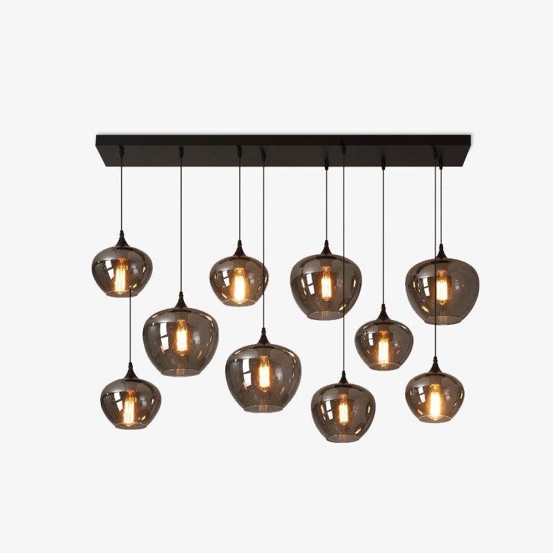 Bottle Glass Ceiling light fitting Pendant Light | Kalsten
