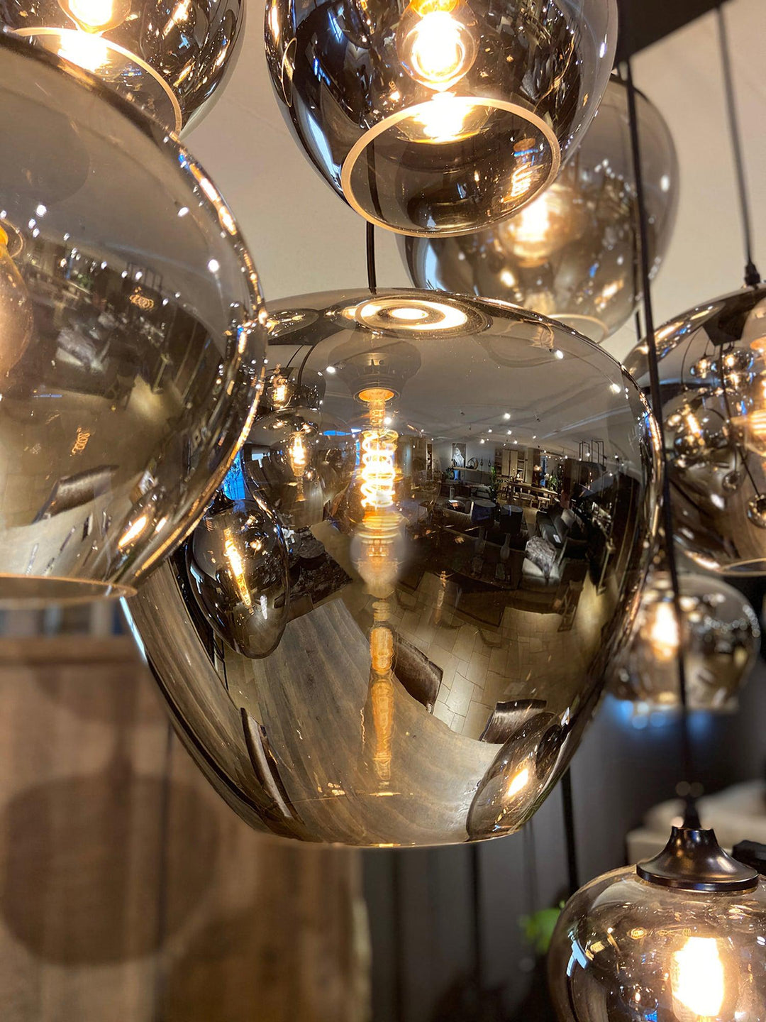 Bottle Glass Ceiling light fitting Pendant Light | Kalsten