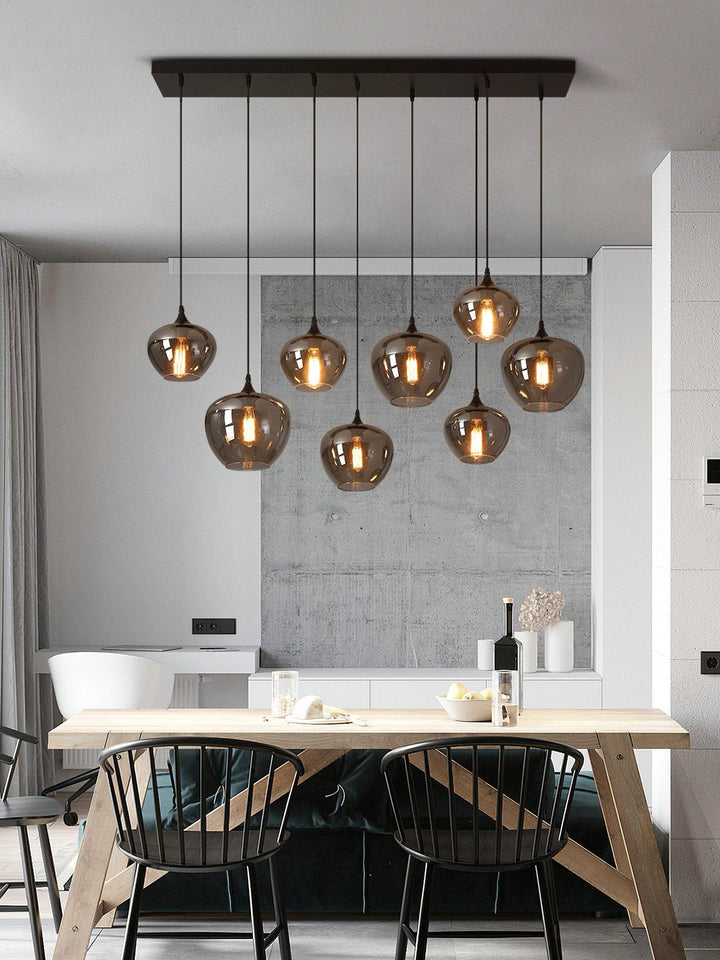 Bottle Glass Ceiling light fitting Pendant Light | Kalsten