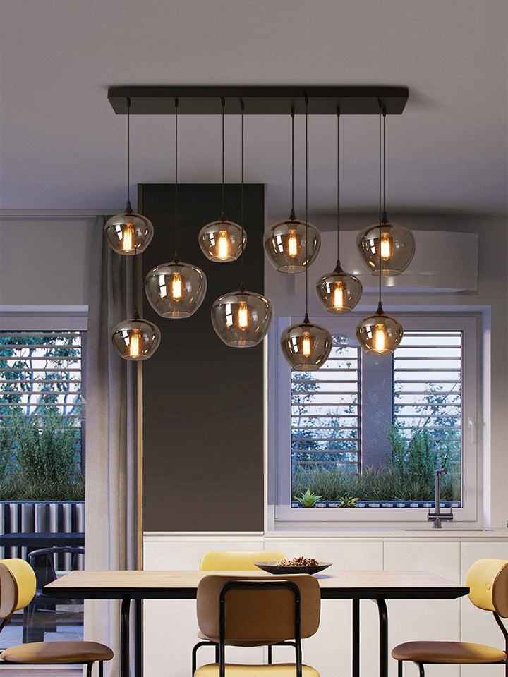 Bottle Glass Ceiling light fitting Pendant Light | Kalsten
