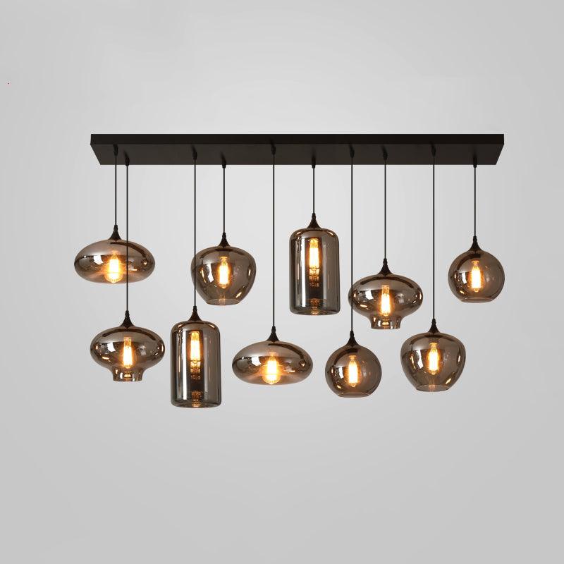 Bottle Glass Ceiling light fitting Pendant Light | Kalsten