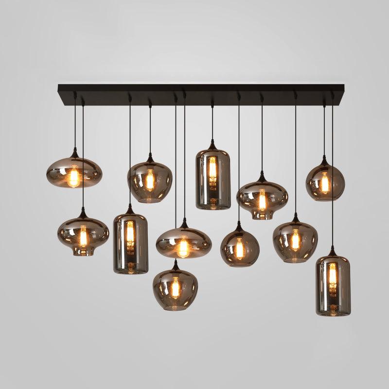 Bottle Glass Ceiling light fitting Pendant Light | Kalsten