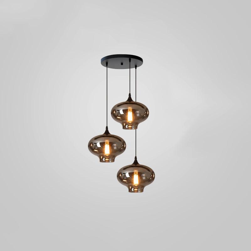 Bottle Glass Ceiling light fitting Pendant Light | Kalsten