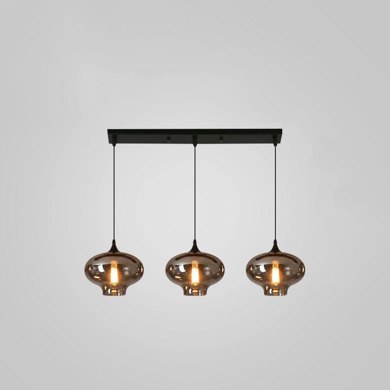 Bottle Glass Ceiling light fitting Pendant Light | Kalsten