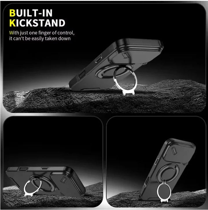 Kalsten | Robust magnetic armor case with stand for iPhone 17 series