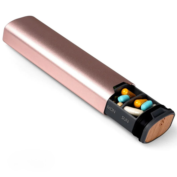 Kalsten | Spill-proof 7-day pill box with snap closure