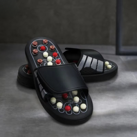 Kalsten | Foot Massage Slippers with Pebble Acupressure Therapy
