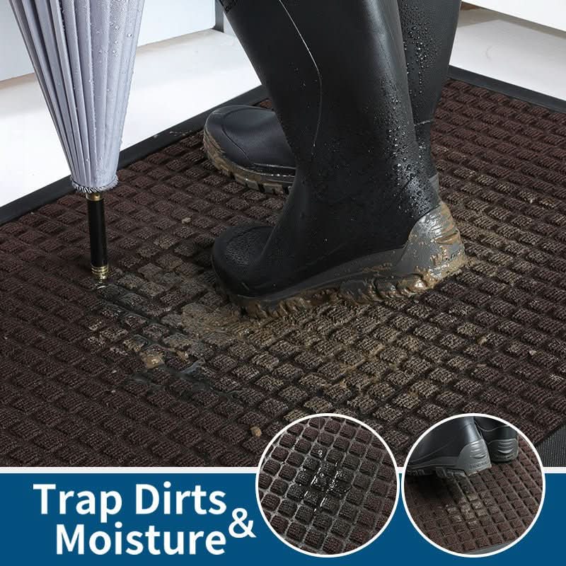 Kalsten | Robust Anti-Slip Doormat for Scraping Dirt