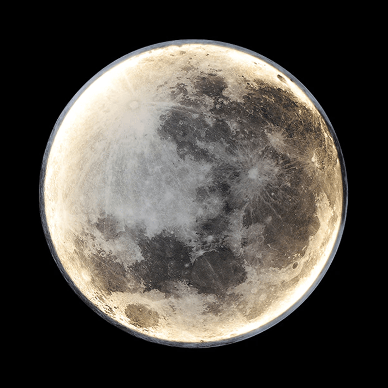 Moon Lamp | Atmospheric Wall Lighting | Comfortable Night Light | Kalsten