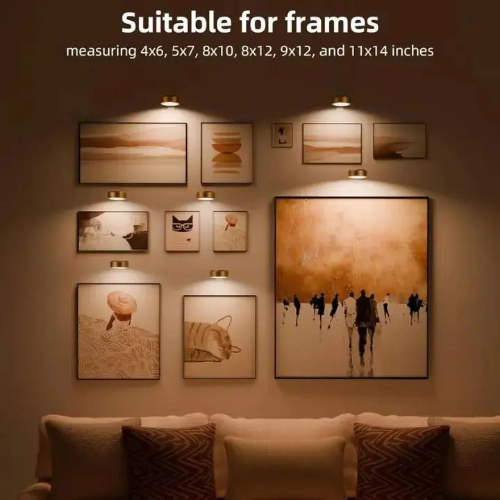 Kalsten | Magnetic LED Picture Light – Perfectly staging your works