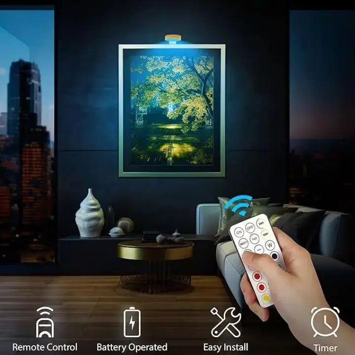 Kalsten | Magnetic LED Picture Light – Perfectly staging your works