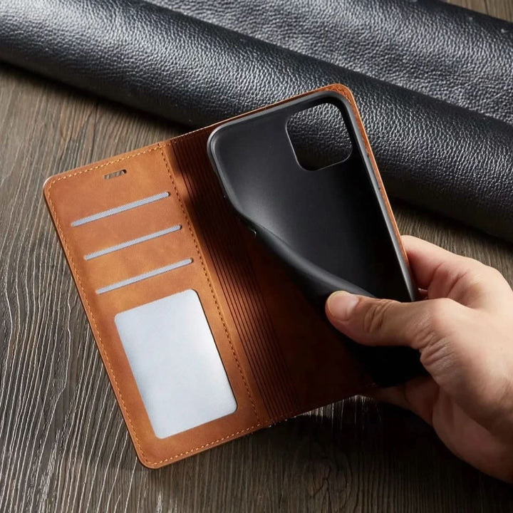 Kalsten | Elegant leather case with magnetic closure for optimum protection