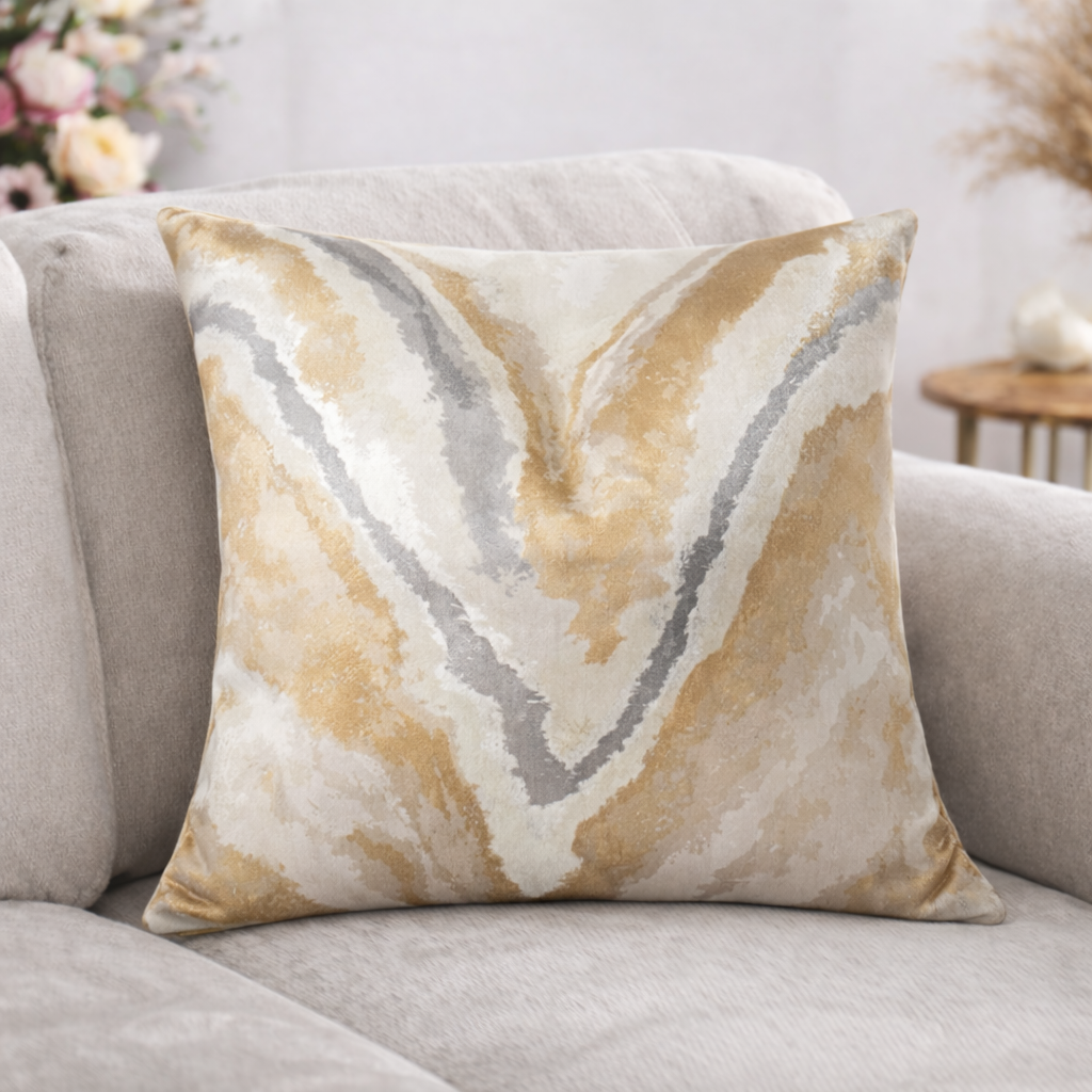 Kalsten | Auric Gilded Luxury Cushion Cover